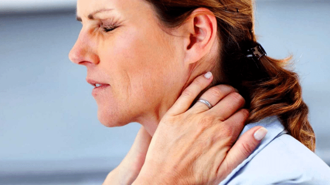 Sintomas de osteocondrose da coluna cervical